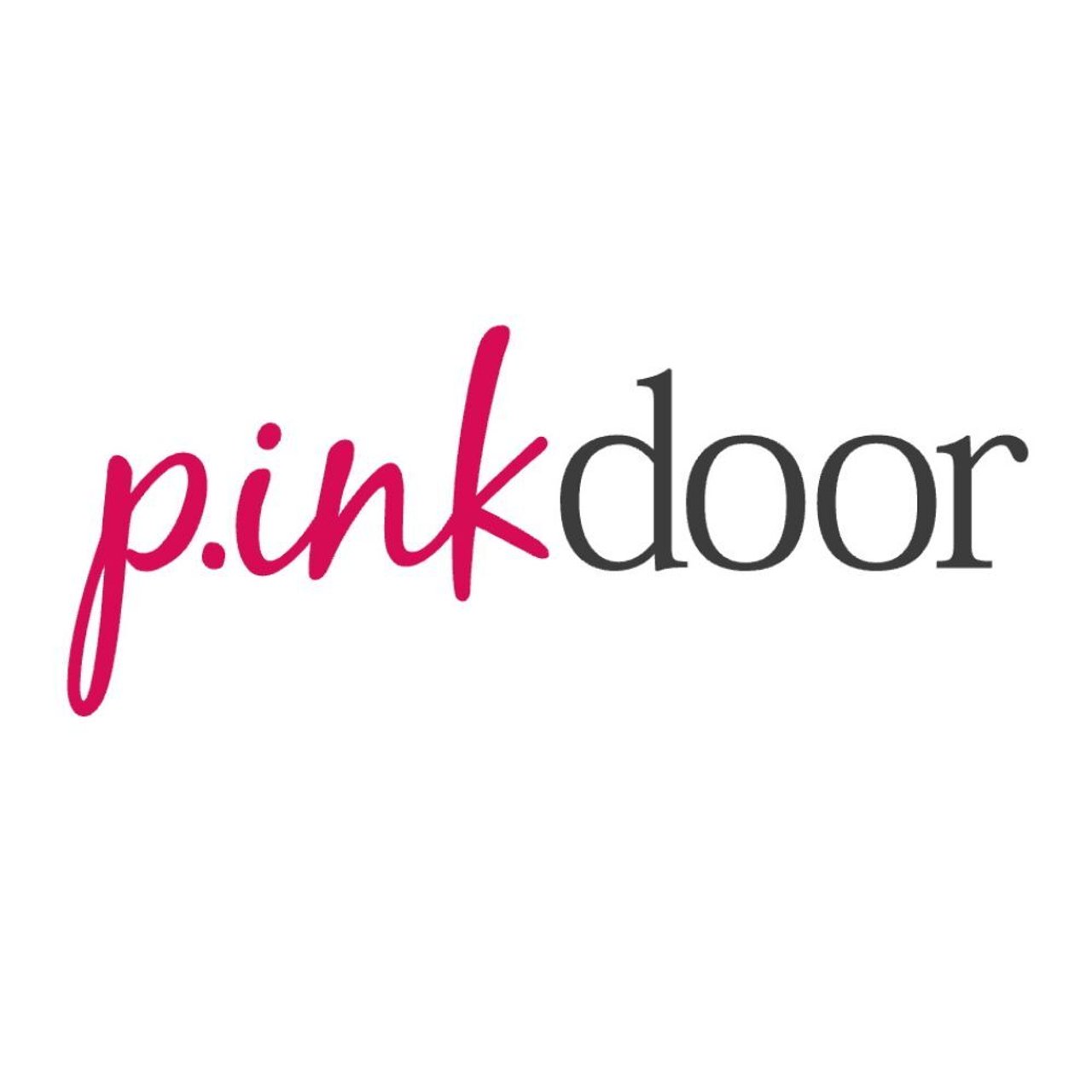 Pink door Logo Quadrat