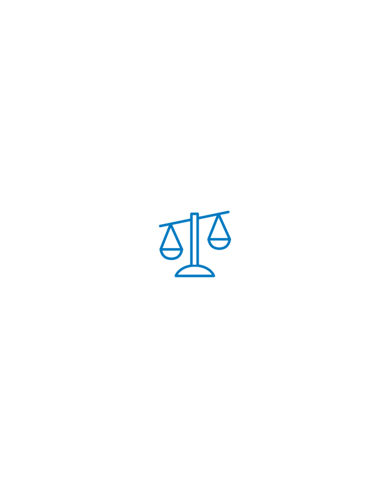 Icon Waage blau mini